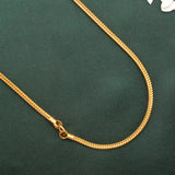 Temple Lakshmi Peacock Mugappu Gold Chain