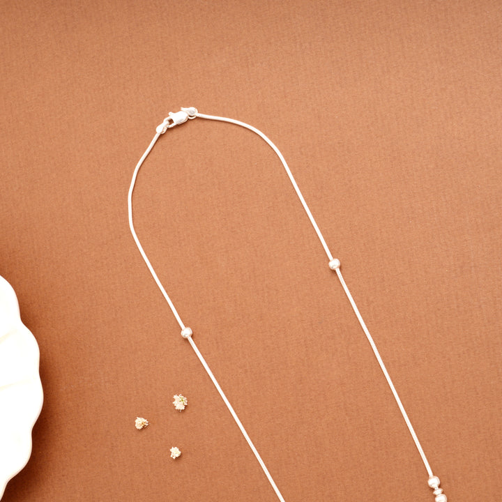 Multi Balls with Silver Women’s Chain