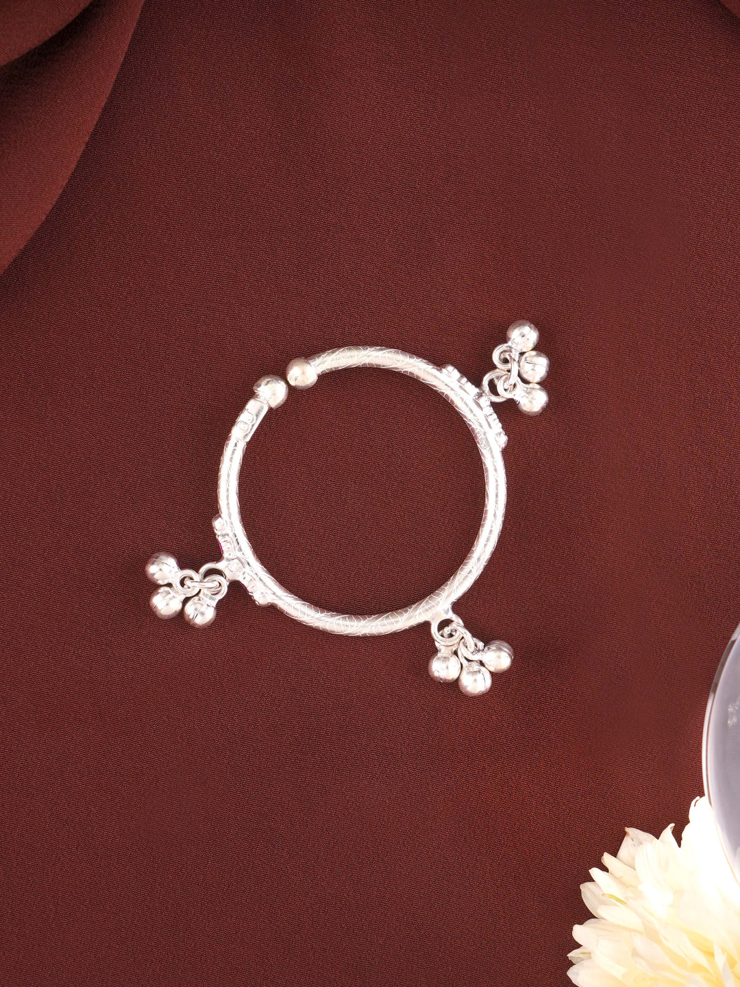 Adjustable Silver Thandai for Baby