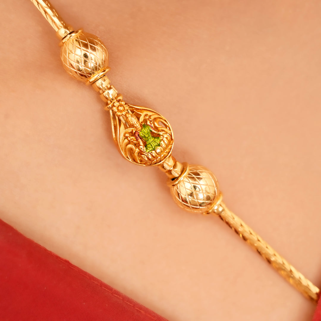 Goddess Lakshmi Mugappu Chain