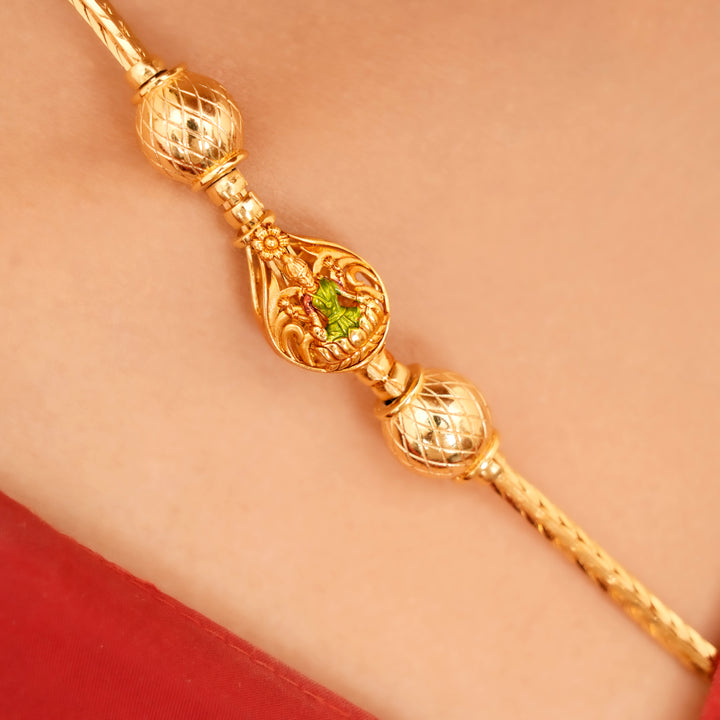 Goddess Lakshmi Mugappu Chain