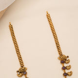 Lakshmi Pendant with Mango Drop Golden Haram