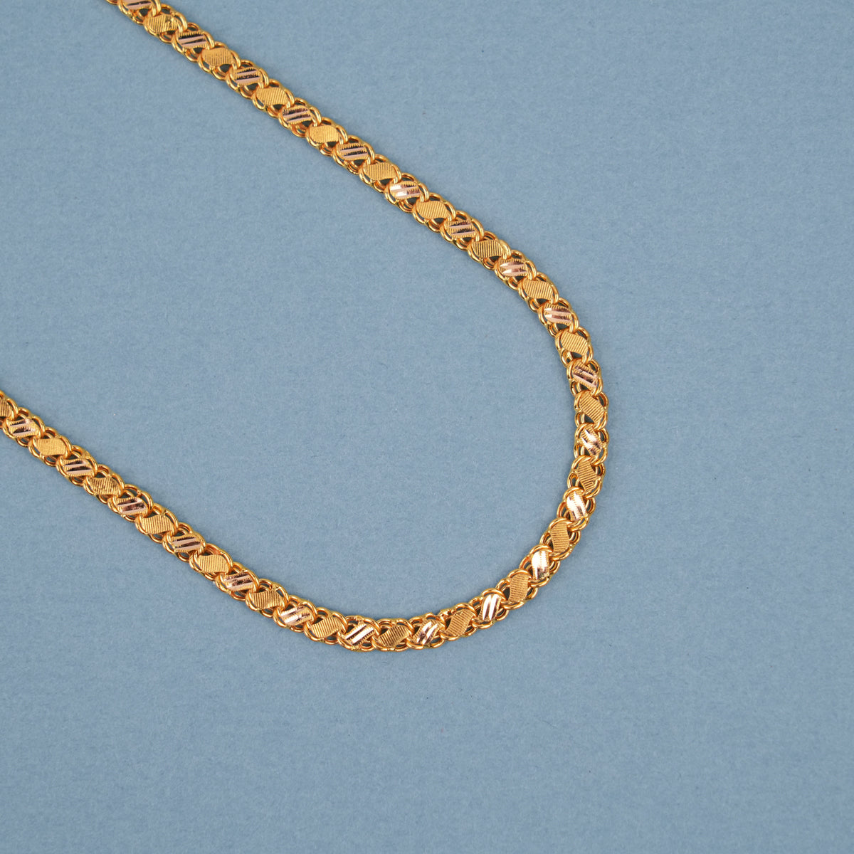 Regal Twisted Rope Gold Chain