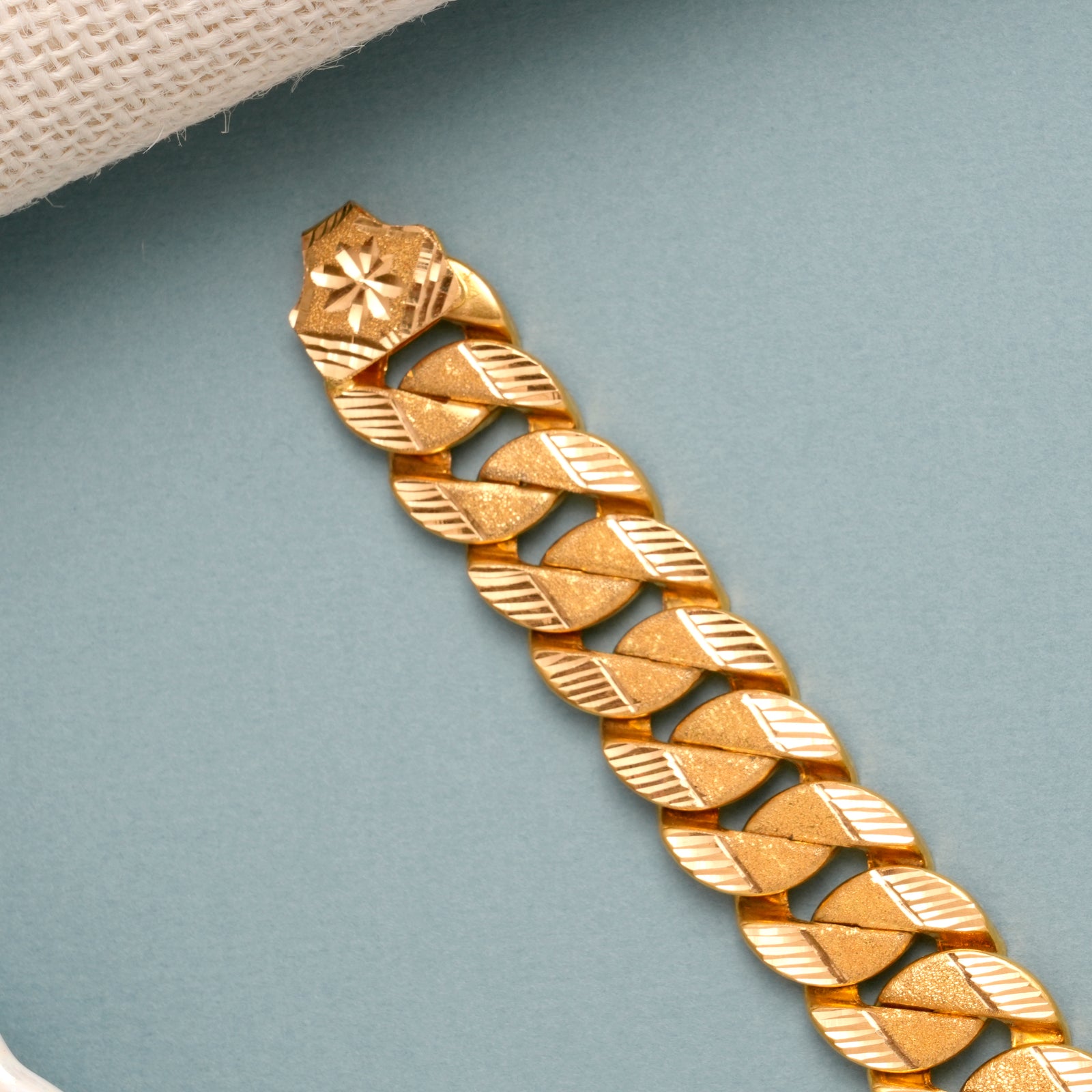 Pokal Style Bold Gold Bracelet for Baby