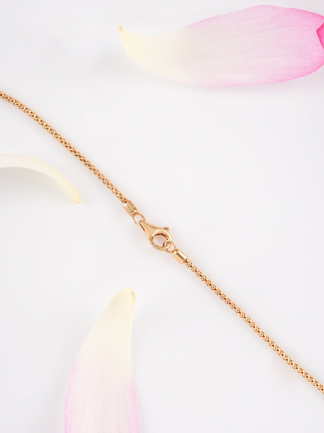 Designer Spiral Rose Pendant in Rose Gold