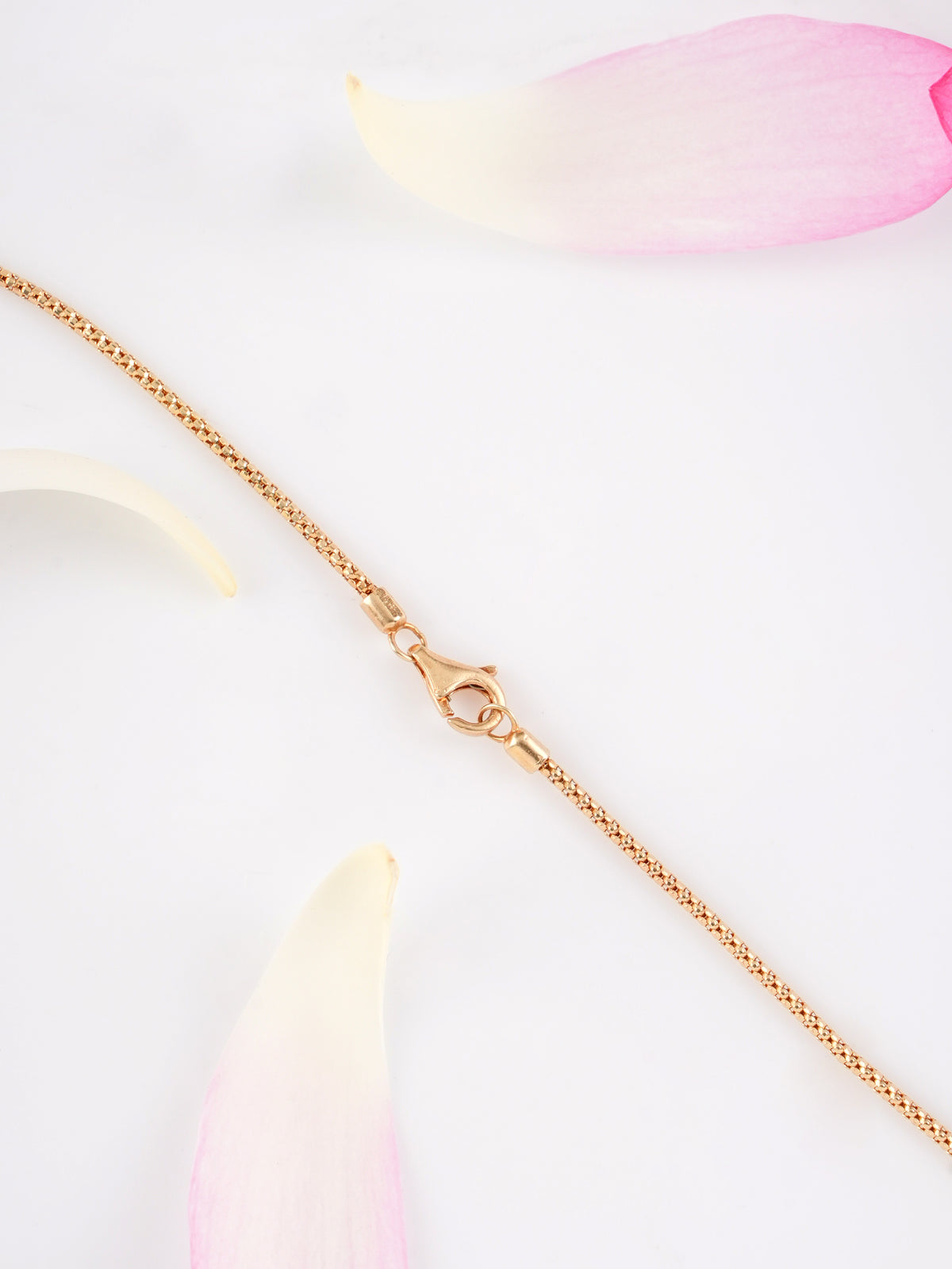 Designer Spiral Rose Pendant in Rose Gold