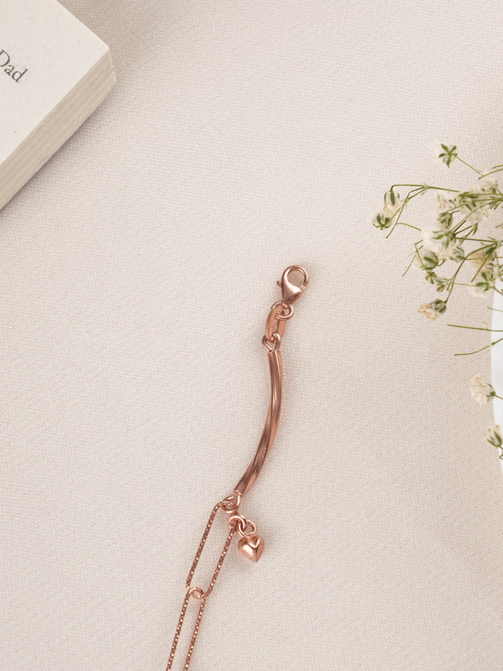 Twisted Pinwheel Link Bracelet