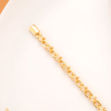 Spark Arrow Luxe Gold Plated Bracelet