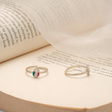 Classic Leafy Design Silver Toe Ring