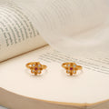 Delicate Floral Design Golden Toe Ring