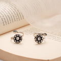 Classic Style White Stone Silver Toe Ring