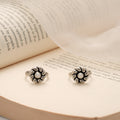 Classic Floral Design Silver Toe Ring