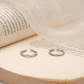 Sleek Twisted Design Silver Toe Ring