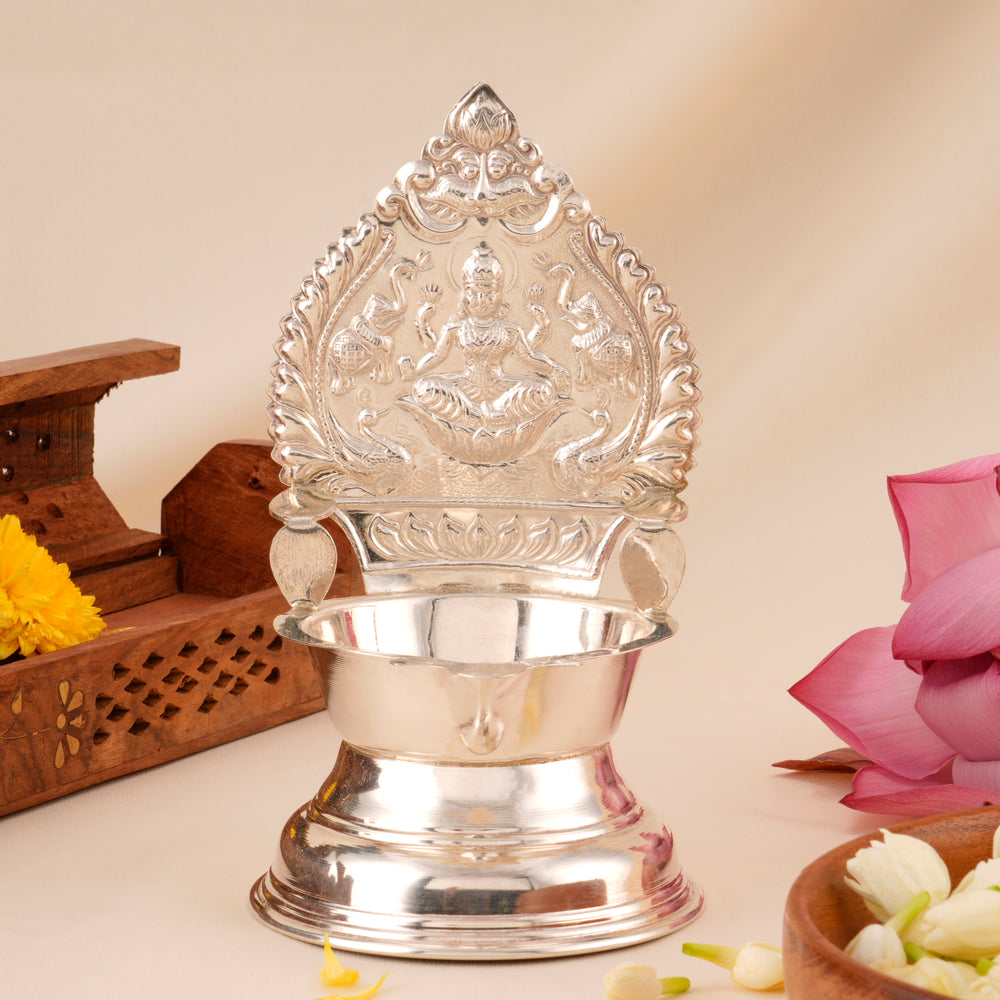 Lakshmi Silver Pooja Vilakku