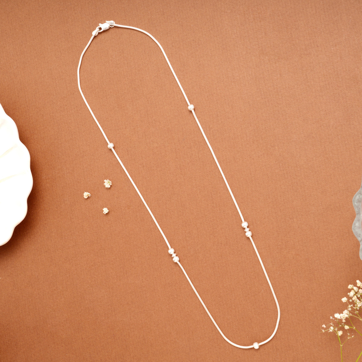 Multi Balls with Silver Women’s Chain