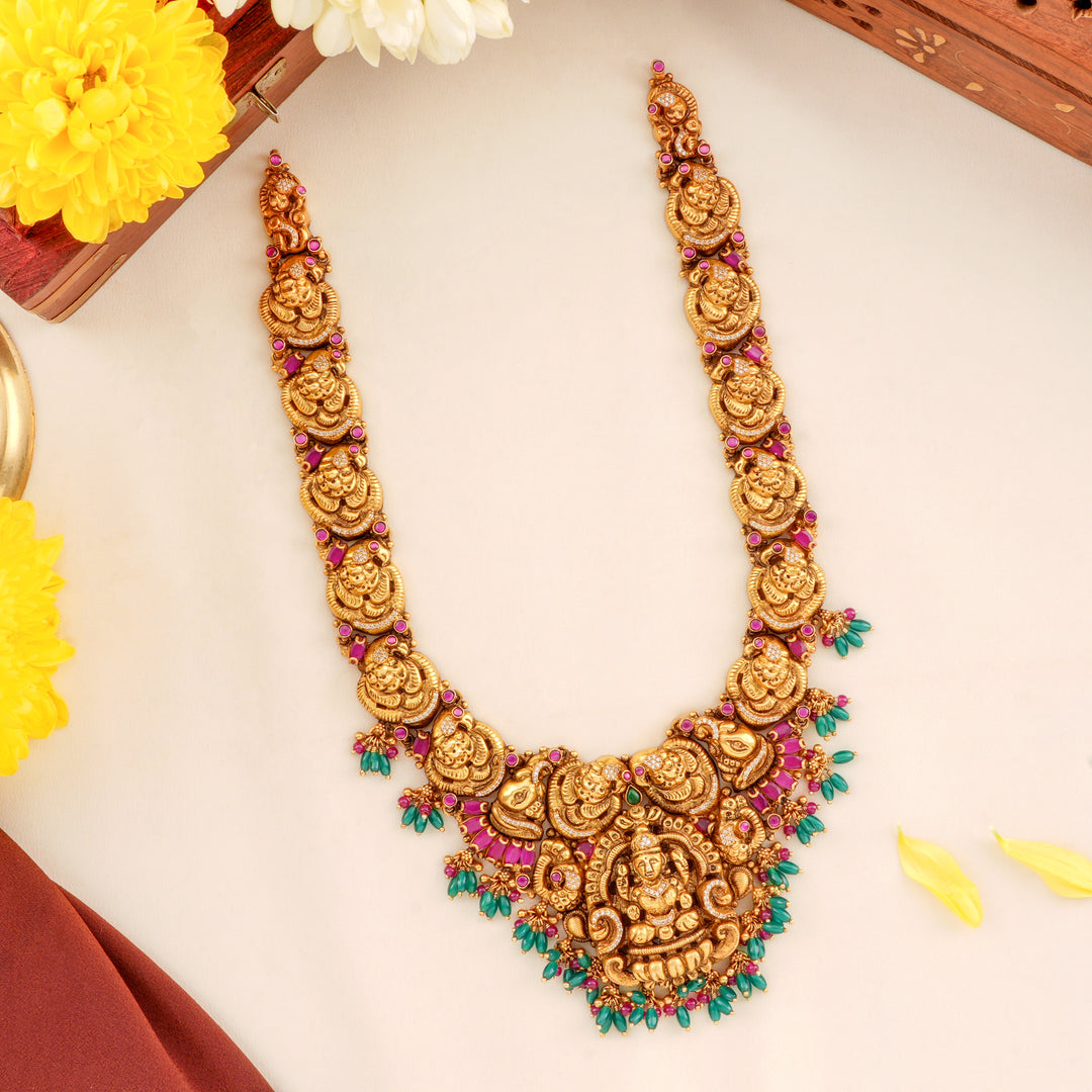 Lakshmi Kemp Beads Temple Haram