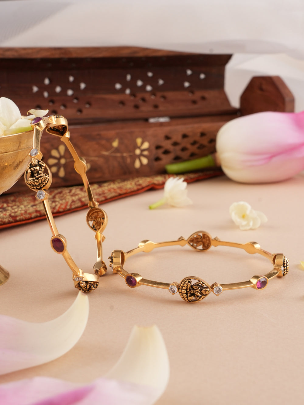 Antique Lakshmi Nagas Bangles
