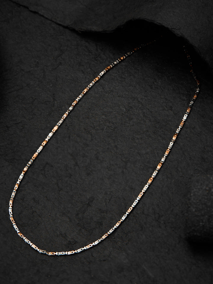 Rose Gold Metro Strip Link Chain