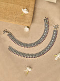 Ruby Twilight Antique Anklet