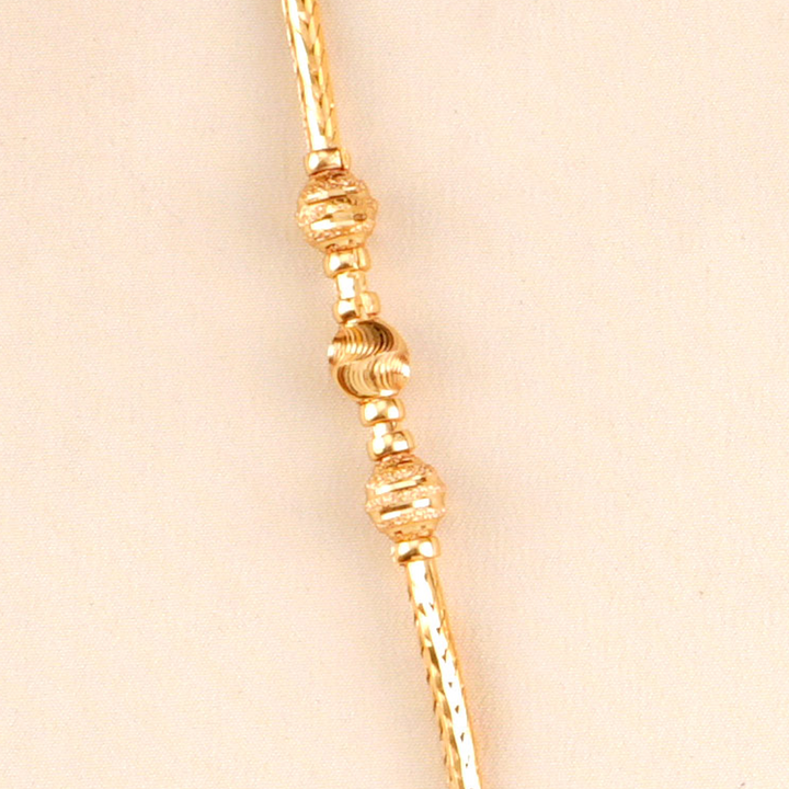 Devotional Triple Beads Mugappu Chain
