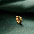 Men Gold Clip Huggie Earring