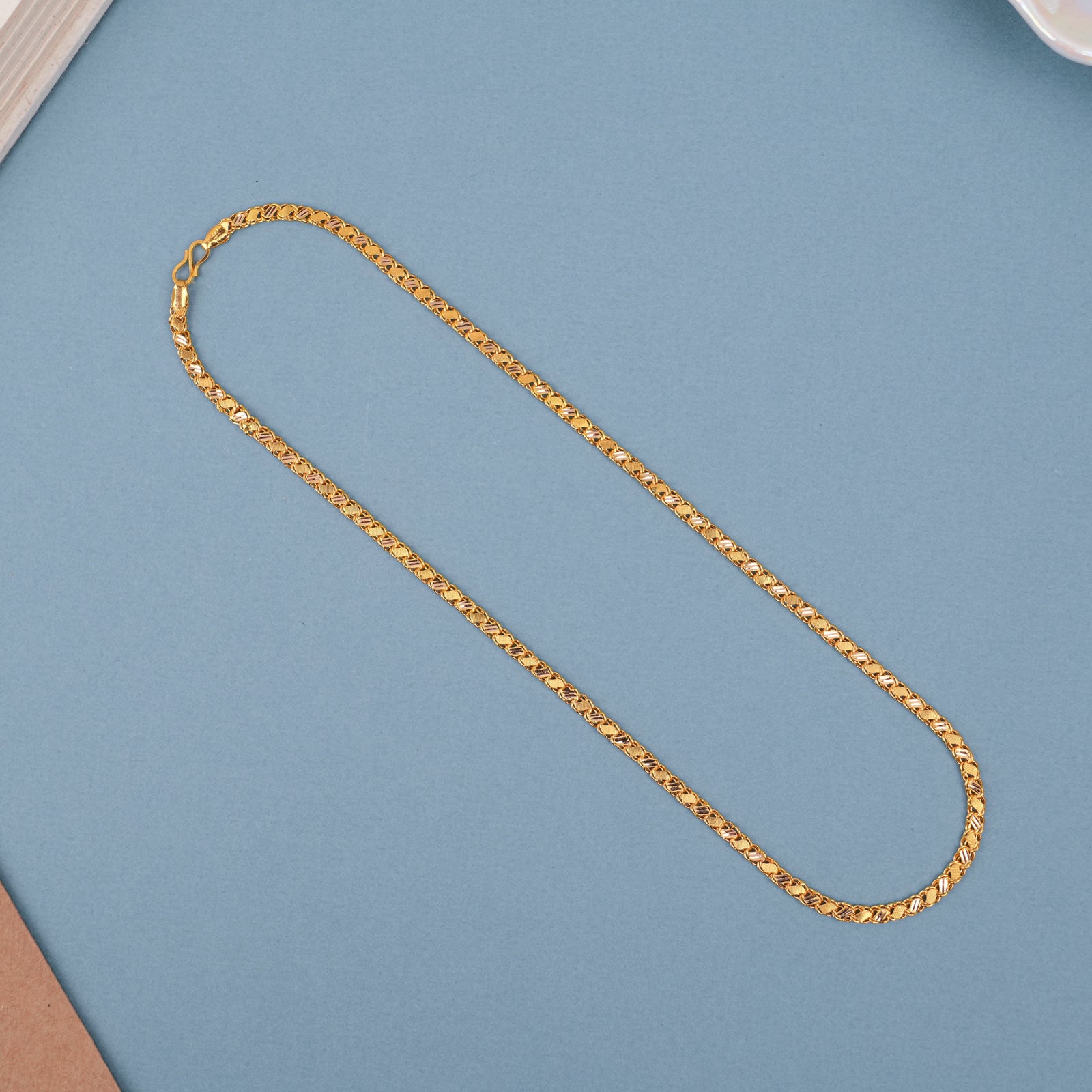 Regal Twisted Rope Gold Chain