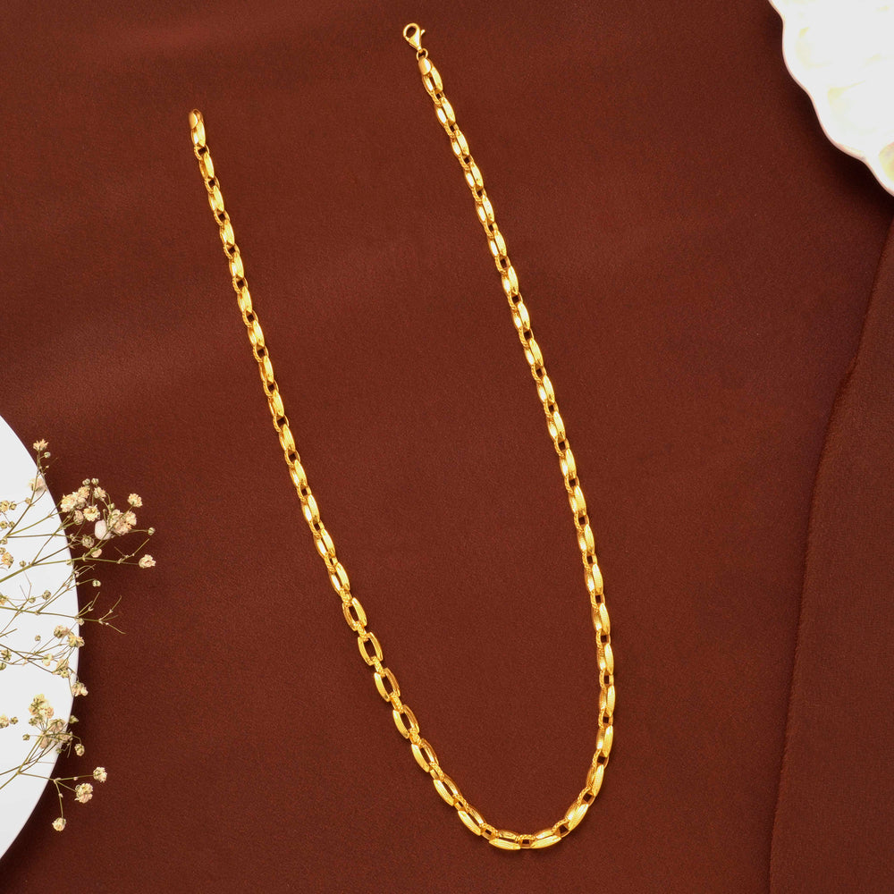 Iconic Oval Link Gold Chain