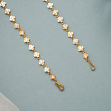Designer Clover with White Stone Mattal