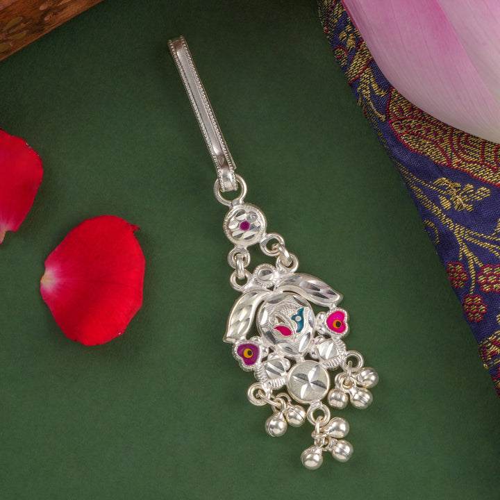 Charming Bell Silver Keychain