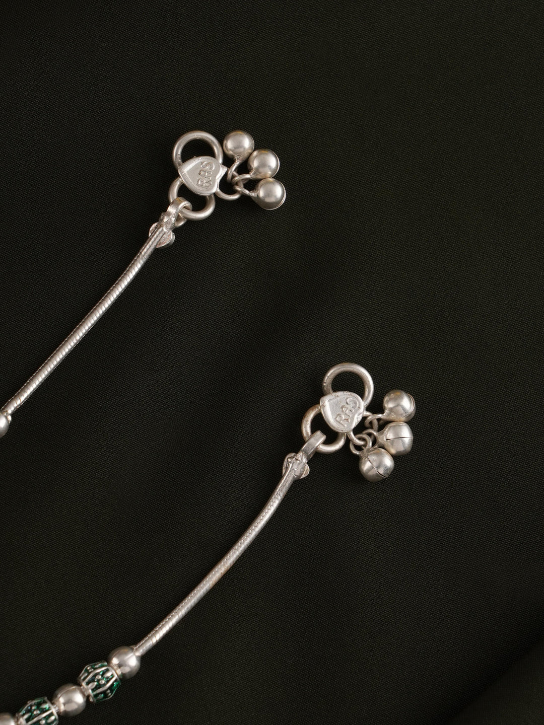 Enamelled Drum Balls Anklet