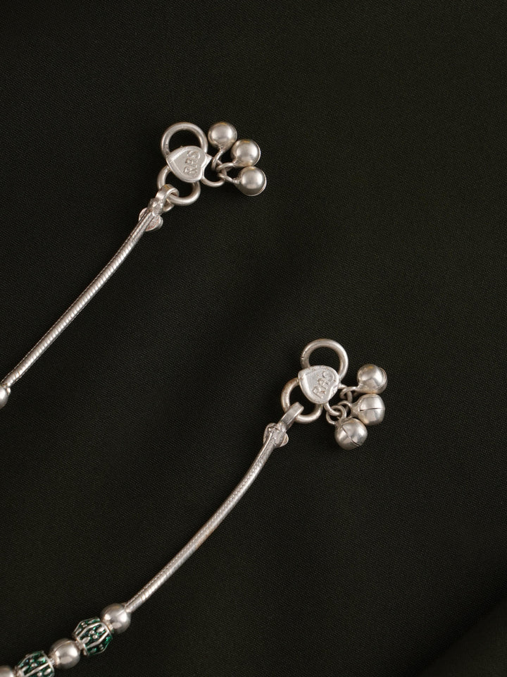 Enamelled Drum Balls Anklet