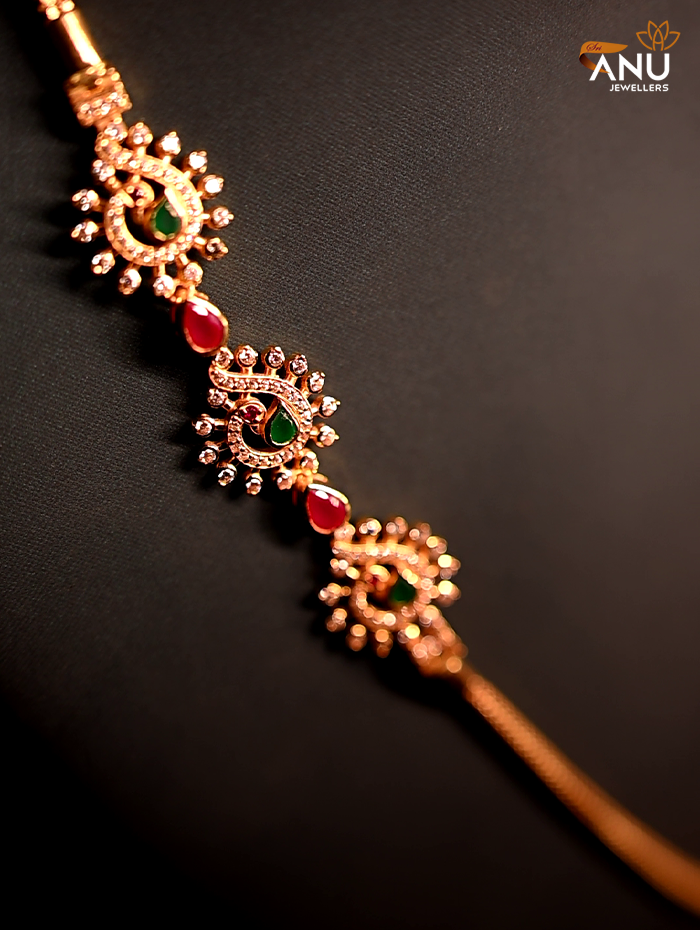Swarovski Mugappu Chain