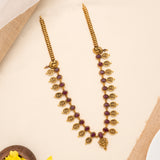 Traditional Antique Golden Ruby Temple Haram