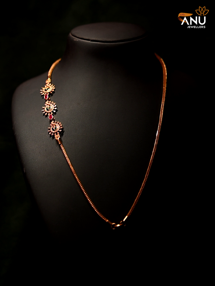 Swarovski Mugappu Chain