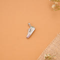 Elegant Crystal Sneaker Charm Pendant