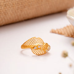 Curved Lattice Design Golden Ring