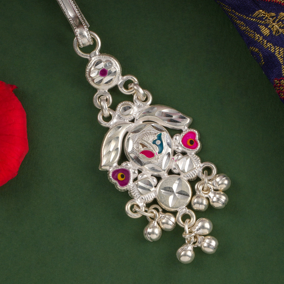 Charming Bell Silver Keychain