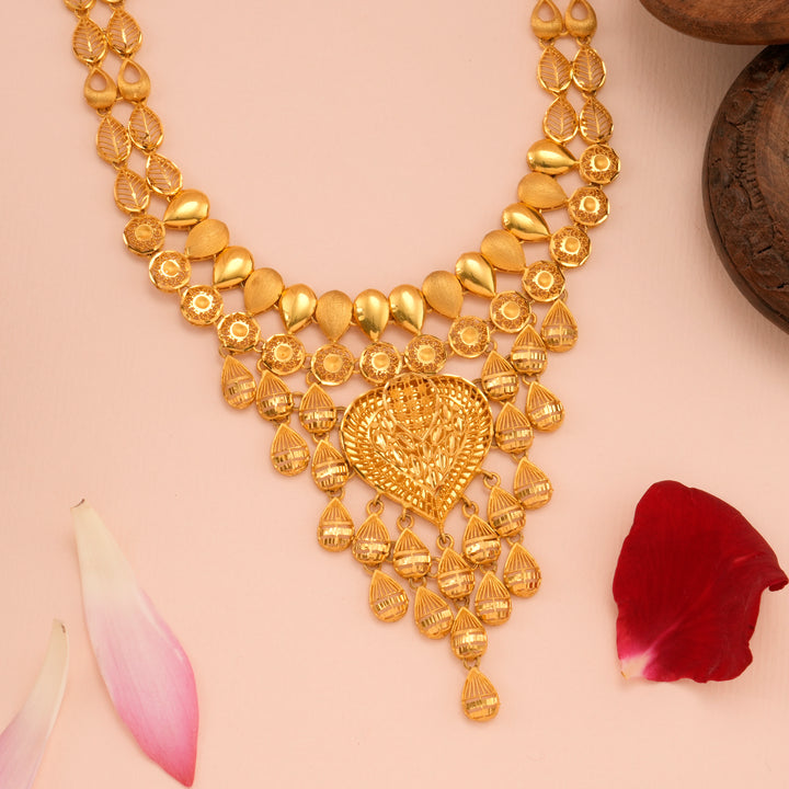 Fancy Fusion Design Gold Haram