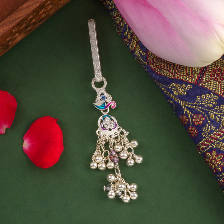 Heritage Glow Silver Keychain