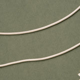 Lightweight Plain Silver Anklet