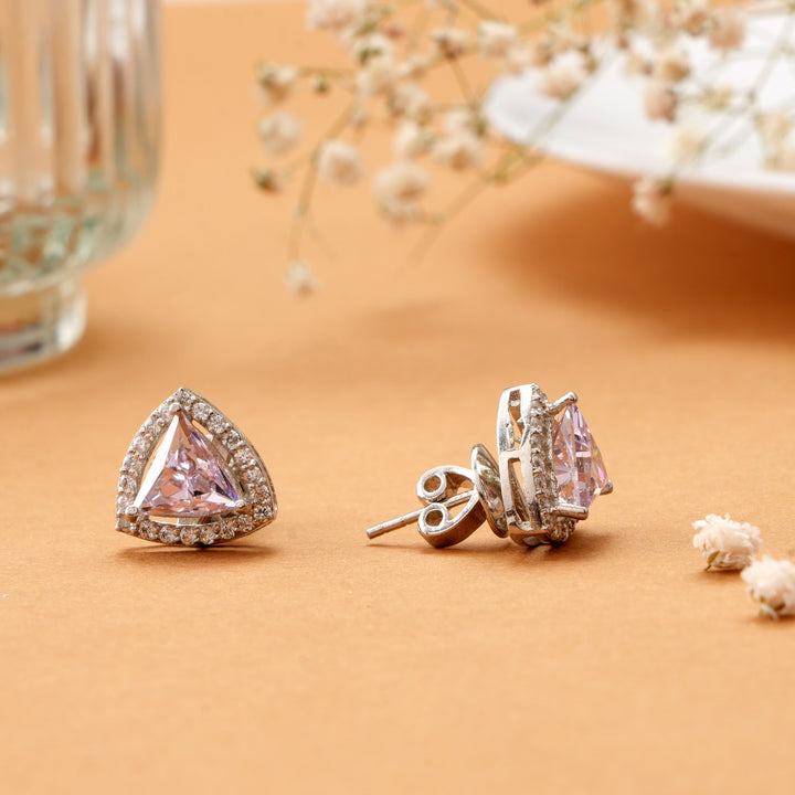 Graceful Harmony Opal Silver Studs