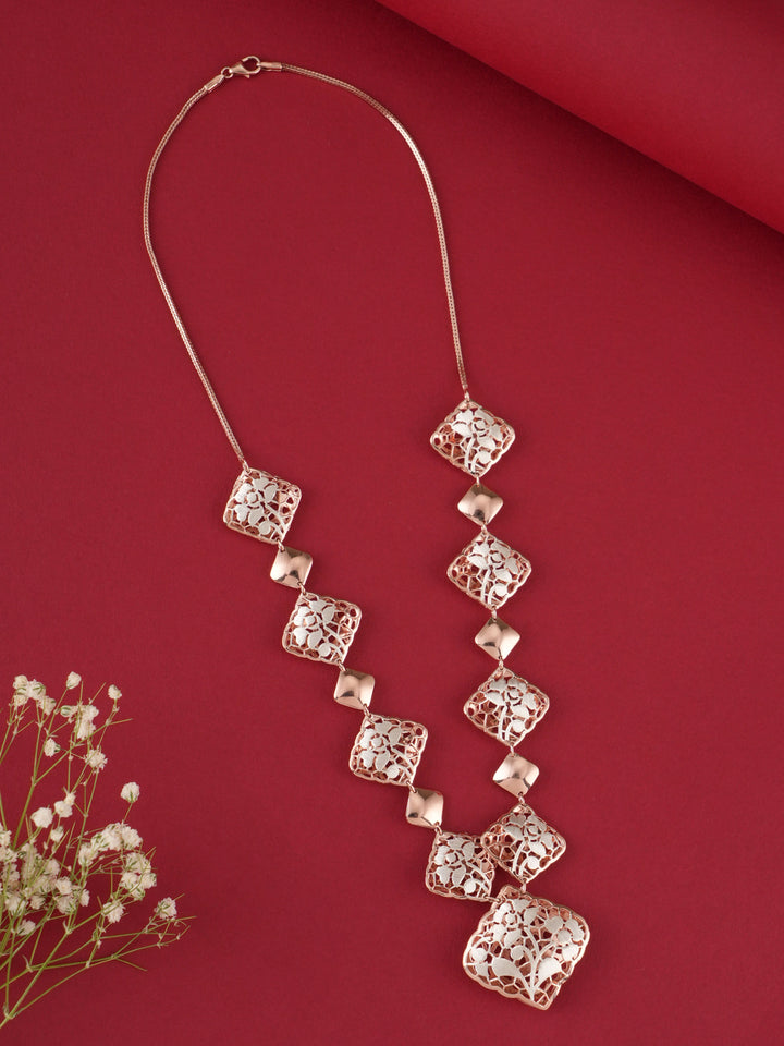 Rhombus Shaped Turkish Necklace