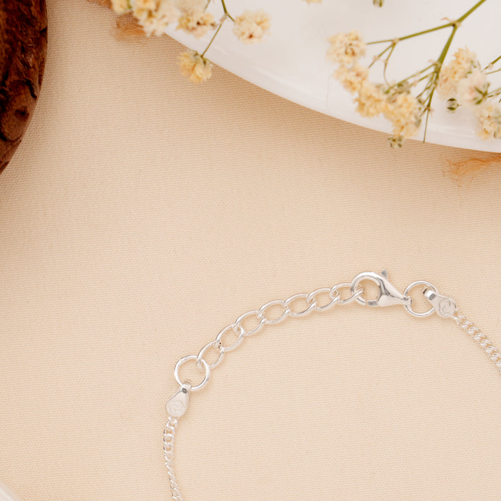 Spiderman Face Enamel Baby Silver Bracelet