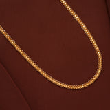 Luxe Weave Pattern Gold Chain