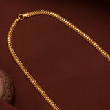 Luxe Weave Pattern Gold Chain