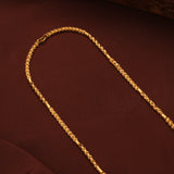 Modern Indo Western Fusion Link Gold Chain