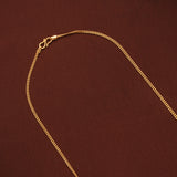 Minimal Twin Layer Gold Balls Chain