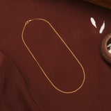 Minimal Twin Layer Gold Balls Chain