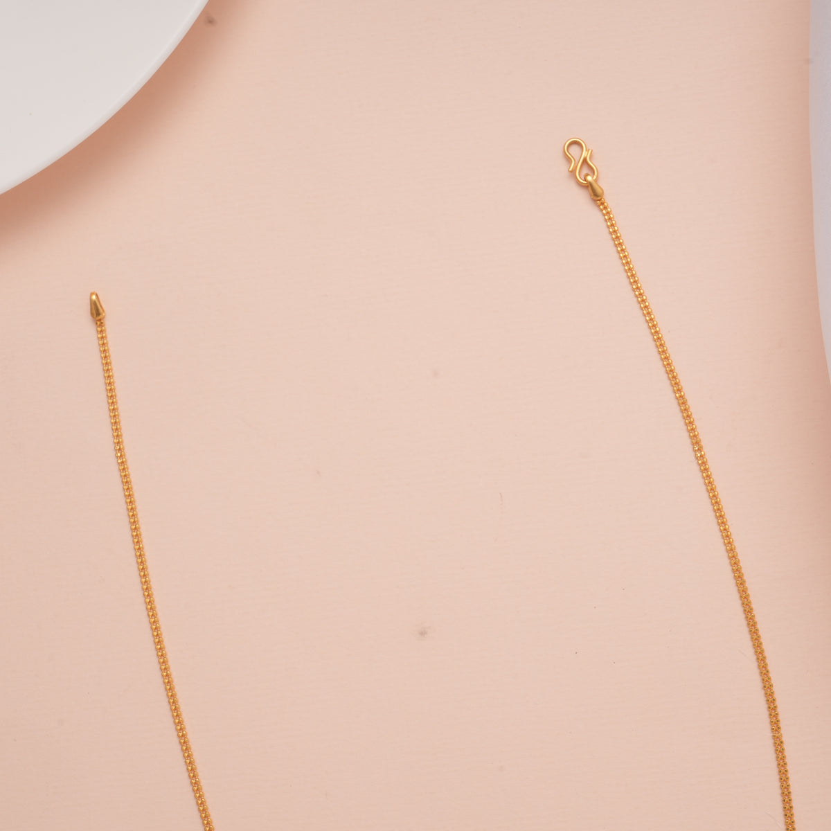 Dual Ball Layer Gold Chain