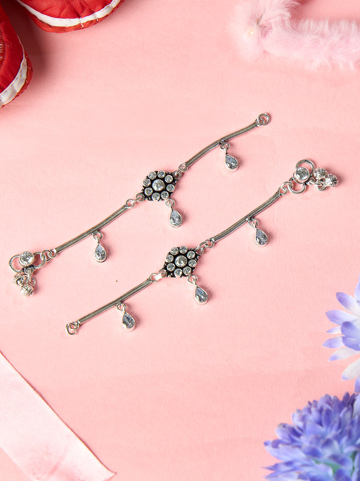 Triple Drops Baby Anklet